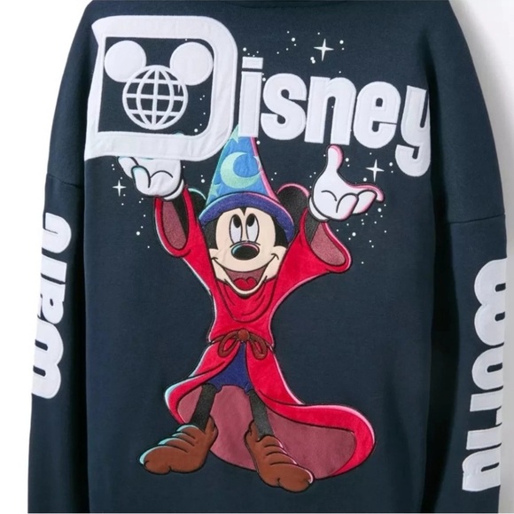 Walt Disney World Sorcerer Mickey Zip-Up Hoodie - Picture 3 of 4